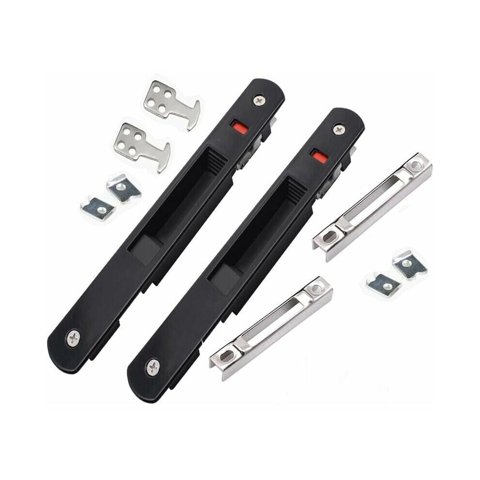 Sliding Glass Door Handle Set, Keyless Convenience Security You Can Trust, Stainless Steel Shell Zinc Alloy Material 9436597770612