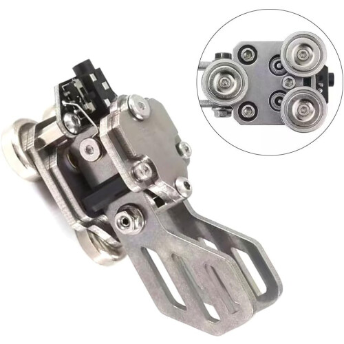 Stainless Steel for Morse Code Telegraph Key with Adjustable Double Paddles 2