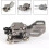 Stainless Steel for Morse Code Telegraph Key with Adjustable Double Paddles 2