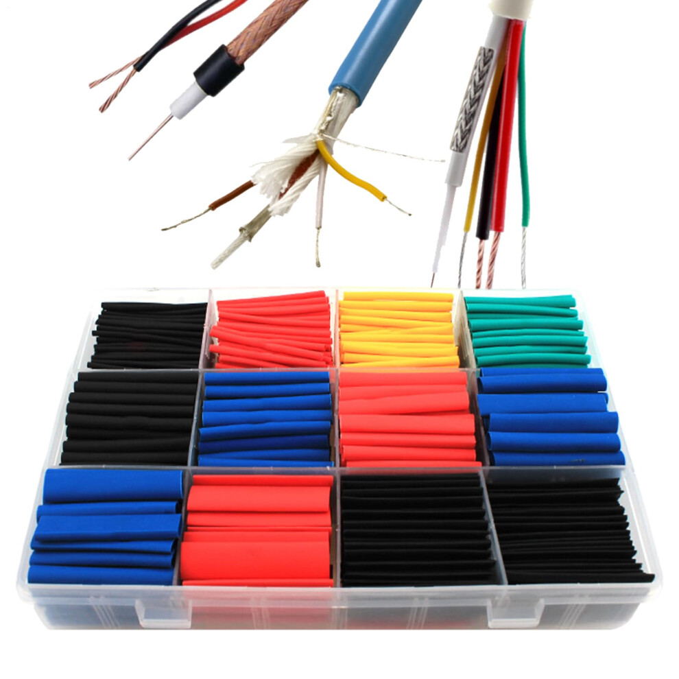 Heat Shrink Tubing Set, 850Piece Assortment For Cable Routing Electrical Protection 9105992677924