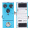 Effektpedal für E-Gitarre, Crunch Distortion, Mini 8