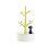 Premium ABS Material Jewelry Organizer, Metal Birds Tree Stand with Rectangular Tray for Retail Shop Counter Display, Multi-function Selections for Ho 1