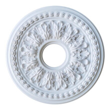 Circular PU Lamp Panel Ceiling Fan Light Cover For Chandeliers, Decorative Ceiling Light Panel Home Lighting