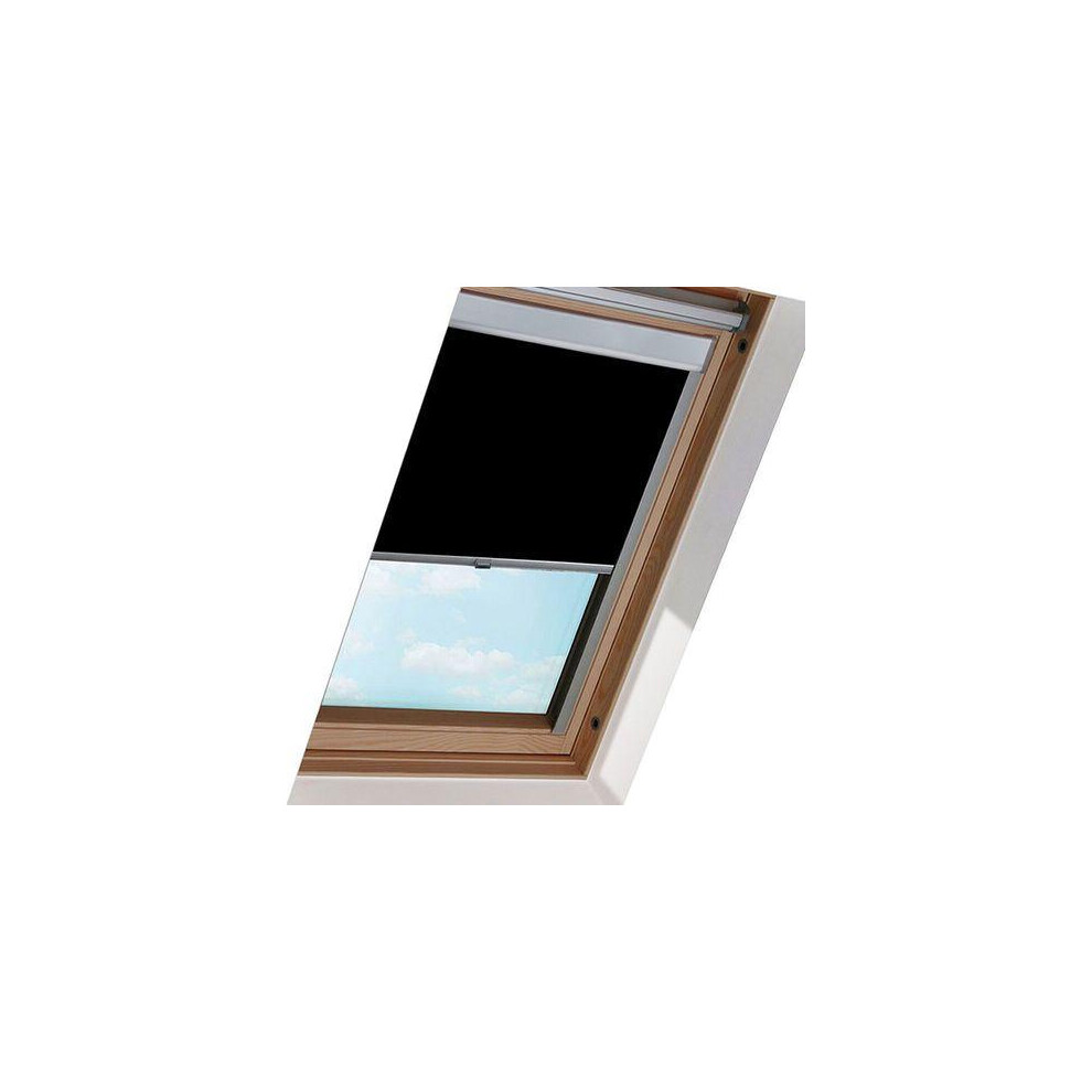 Motorized Skylight Blinds Custom Made, Blackout Fabric Honeycomb Construction For Energy Saving Windows, Ideal For Roof Inclined Plane Rooms (Custom S 9436597650327