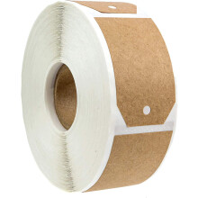 Hochwertige Materialaufkleber, naturbraunes Kraftpapier, beschreibbar und strapazierfähig, 300 Stück, 7,6 x 5,1 cm, für langlebige Etiketten und