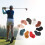 10PCS Golf Eisen Kopf Abdeckung Wasserdichte PU 12