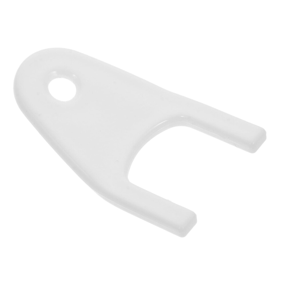Replacement Of The Paper Towel Key For The Paper Dispenser, Universal Paper Towel Dispenser Key, Toilet Paper Dispenser Key, Universal Plastic, White 9105992697182
