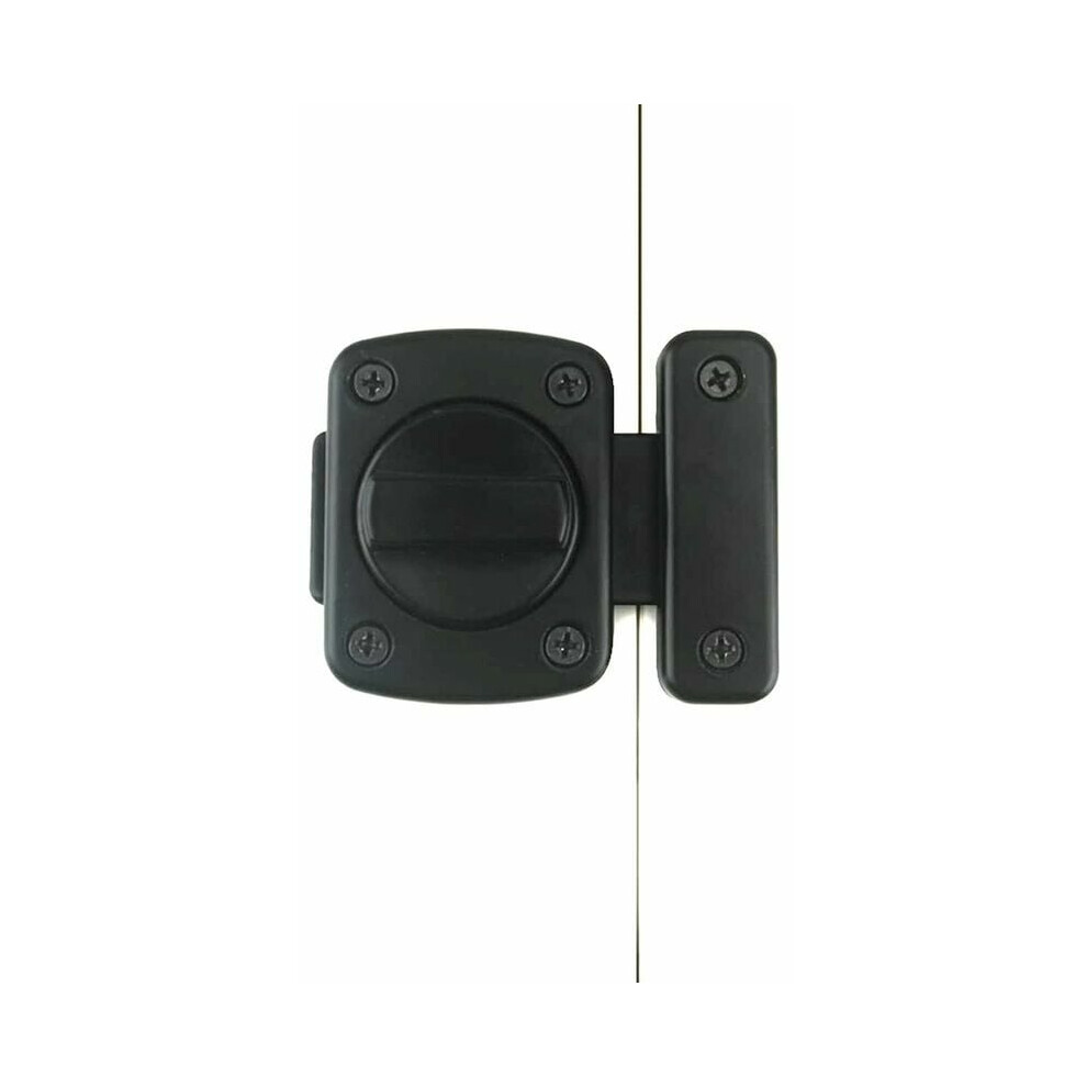 Easy-To-Install Zinc Alloy Revolving Door Latch, Offers Anti-Oxidation And Anti-Corrosion, Provides Strong Privacy For Bathrooms And Balconies 9436597712995