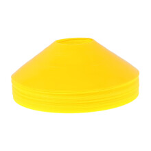 Football Training Equipment Agility Cones For Soccer And Basketball Drills Blue And Yellow Practice Cones