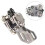 Adjustable Dual Paddle for Morse Code Keys Stainless Steel to Improve User Experience 3