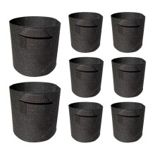 Plant Baskets for Pond Non-Woven Fabric Pond Plant Baskets 1 Gallon Outdoor Water Rose Baskets and Plant Bags