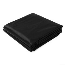 Waterproof Dustproof Inflatable Boat Cover 230x94x46cm Black Polyester Tarpaulin For Kayaks and Small Boats Storage