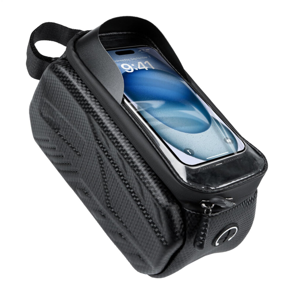 Bicycle Phone Holder, Bicycle Handlebar Bag, Touchscreen, Waterproof, With Rain Cover And Sun Visor 9105992694457