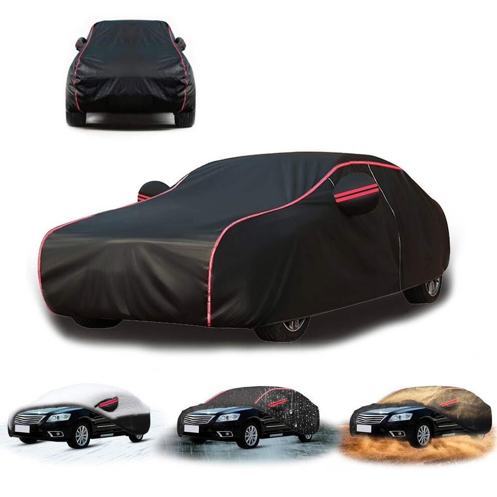 Car Cover Waterproof For Vw Taigo R-Line Outdoor Uv Protection Breathable Dustproof Windproof All-Weather 9393856287796