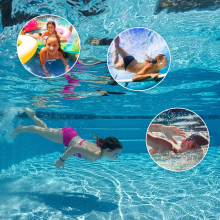 Tappo nasale universale per nuoto, in silicone con materiale in gomma morbida per una protezione resistente all'acqua, design comodo e divertente per