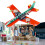 Für Kinder, blinkendes LED-Flugzeugmodell mit 2