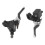 Paar Motorrad-Bremsgriffhebel links rechts mit 4