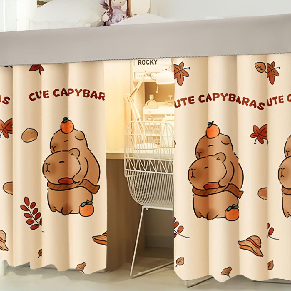 Bed curtain bunk bed curtain bed curtain bed curta single beds, blackout, apartments bunk beds (N, 53'2pcs) 53'2pcs N