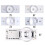 20/10 Stück LED-Lampenperlen, effiziente-Konkav 6V 10 5