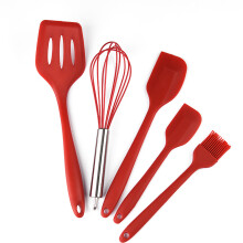 Batedor durável, design multifuncional em silicone que não risca, ideal para chefs iniciantes e espaços pequenos, cabo ergonômico flexível,