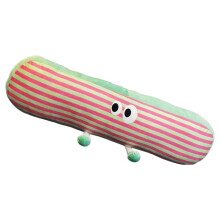 Soft Body Pillow, Full Body Pillow, Cute Striped Hug Pillow for Adults, 35.43 Inches