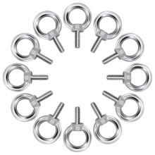Ingeniørens beste venn, slitesterk løfteøyemutter i rustfritt stål med ring, løfteutstyr ideelt for metallurgi og gruvedrift, universell