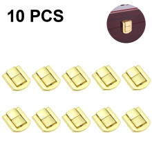 Decoratief hangslot, elegant en mooi uiterlijk, compact en draagbaar voor doe-het-zelfprojecten, complete slotset met 10 montagegaten en bijpassende
