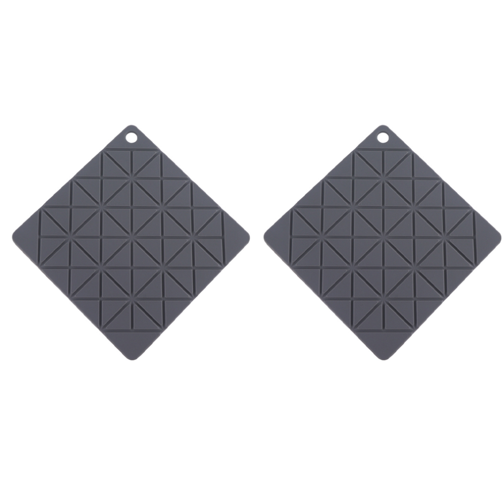 Versatile Silicone Trivet Mat, Heat Resistant Protects Table, Premium Food-Grade Silicone, Non Slip For Safe Handling, Dishwasher Safe For Easy Cleani 9155353336786