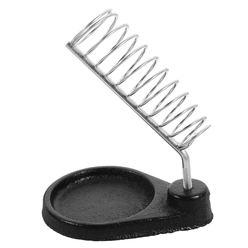 Sturdy Soldering Iron Holder Soldering Base Practical Stand Iron Black 1 9105992702794