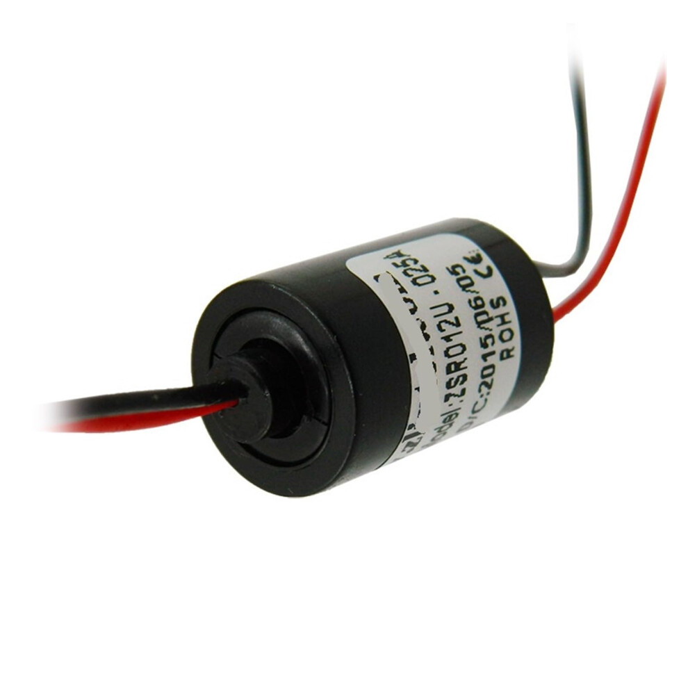 Slip Ring 360 Degree Rotatable Outer Diameter 12Mm 2Way 5A 9105992703678