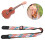 Ukulelengurt, Nylongürtel, Lederkopfgurte mit 11