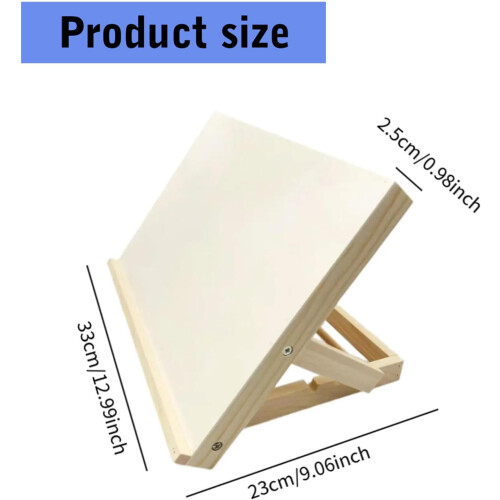 Portable Wooden Table Easel Angle Adjustable Drawing Easel For Artists Tabletop 1