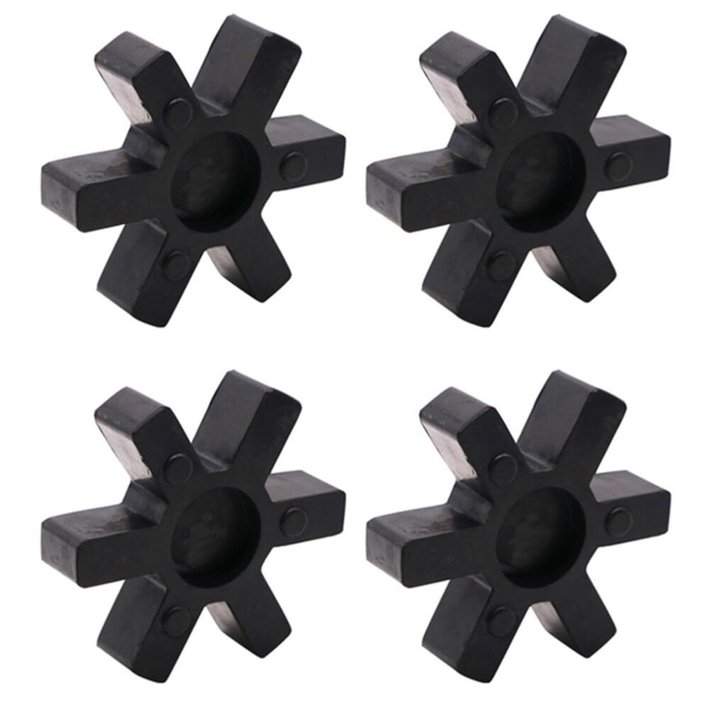 Flexible Power Transmission Rubber Spider Insert, 4 Pieces L075 Nbr Jaw Coupling Insert 9105992704323