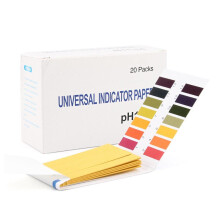 80 Strips Professional 114 PH Litmus Paper PH Test Control Cosmetic Card Floor Strips Kit with Water Test Strips T6L2 Acid