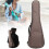 Ukulele-Rucksack, Doppelreißverschluss, 12