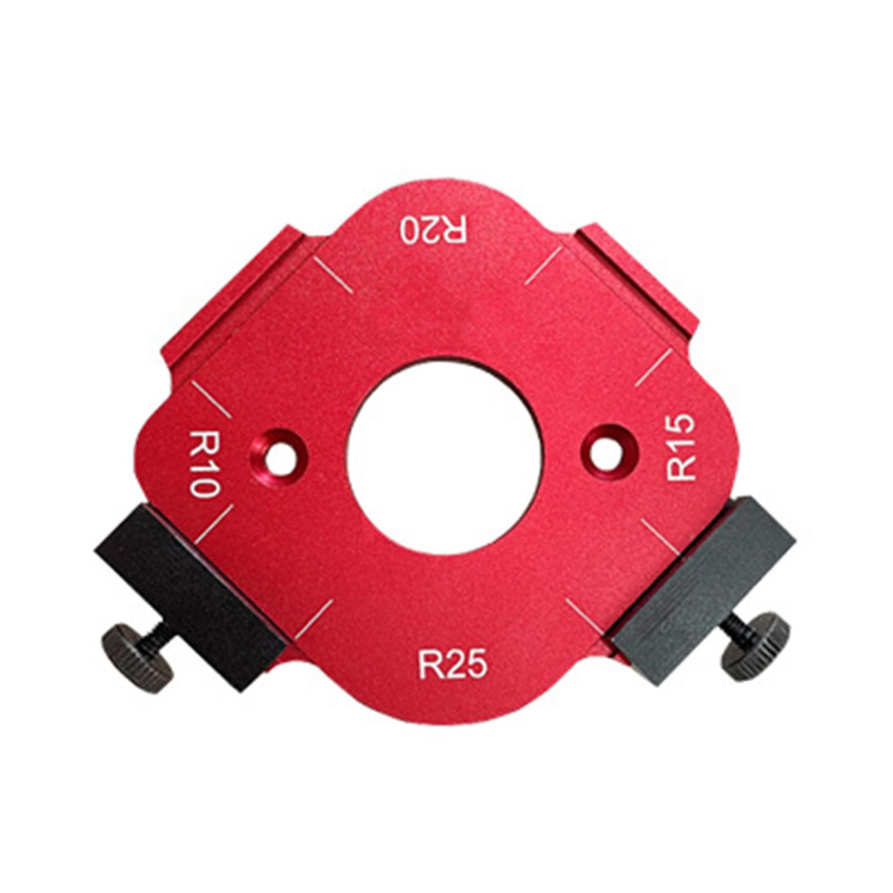 Router Templates For Woodworking, Router Jig, Set Of 2 Radius Jig Router Template 4 In 1 10 To 25R And 30 To 50R 9105992705030
