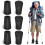 Rubber Buffer for Hiking Poles, Professional Attachment Set, Black, 11 mm 1