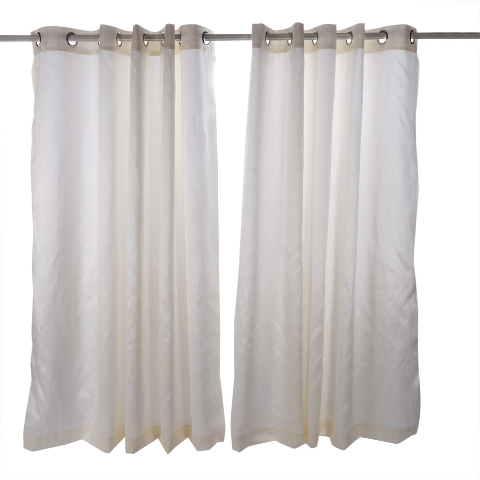 Grommet Top Window Curtain Triple Weave Fabric Privacy & Light Blocking Floor Protector Pads Thermal Insulated Blackout Drapes For Bedroom (1 Panel) 9436597716139