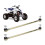 2 Sets Spurstange mit Enden Kit Ersatz für Suzuki 10