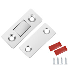 Zăvor magnetic pentru sertar pentru o transformare elegantă a bucătăriei, zăvor adeziv pentru ușă de dulap pentru o instalare ușoară