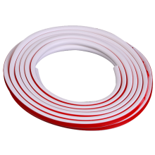 Guarnizione in gomma siliconica per porte, striscia di tenuta insonorizzante autoadesiva con speciale design cavo, striscia flessibile resistente