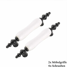 Upgrade Your Furniture, Kitchen Cabinet Handles With Aesthetic Appeal, Dresser Drawer Pulls That Complement Your Decor (Black And White)