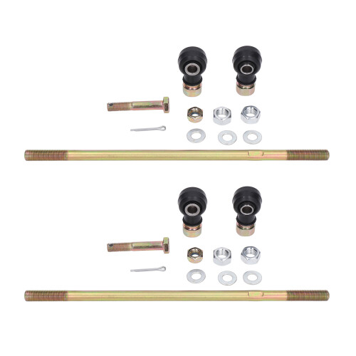 2 Spurstangensätze, Metalllegierung, rostfreier