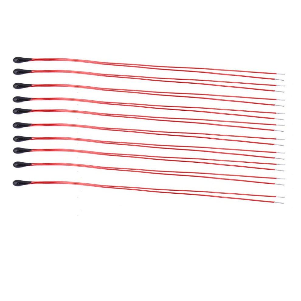 Mf52b Ntc Thermistor With High Sensitivity 1K10k With 60 Mm Enamelled Wire For Protection Of Electrical Devices (5K) Pack Of 10 Ref: 8511 9105992709632