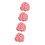 Furniture Knobs, Widely Applications for Cabinet Drawer Wardrobe Door Pulls, Rose Shaped Ceramic Knobs with Smooth Surface and Ergonomically Designed 5