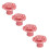 Furniture Knobs, Widely Applications for Cabinet Drawer Wardrobe Door Pulls, Rose Shaped Ceramic Knobs with Smooth Surface and Ergonomically Designed 4