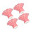 Furniture Knobs, Widely Applications for Cabinet Drawer Wardrobe Door Pulls, Rose Shaped Ceramic Knobs with Smooth Surface and Ergonomically Designed 8