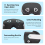 Masque en silicone pour Meta Quest 3S | Noir 3