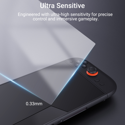 Scratch- and impact-resistant tempered glass screen protector | for Nintendo Switch 2 2