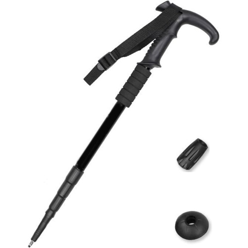 Adjustable Aluminum Walking Stick Ergonomic Bent Ref: 7207 2